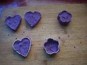 椰香紫薯香脆面包片的做法图解7