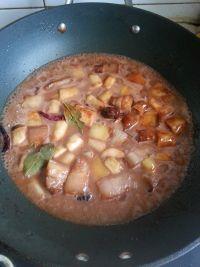 杏鲍菇土豆红烧肉的做法图解7