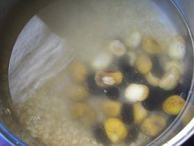 板栗小米粥的做法步骤3