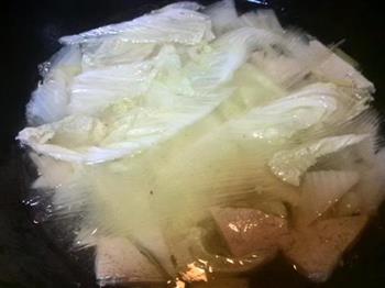 白菜冻豆腐粉丝汤的做法步骤8