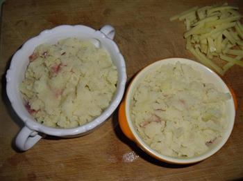 培根奶酪焗土豆泥的做法图解9