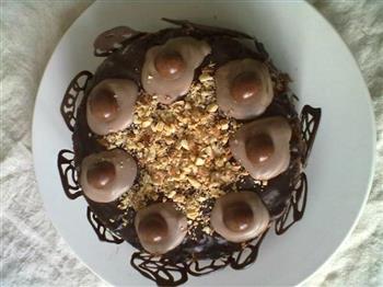 DIY巧克力蛋糕的做法步骤6