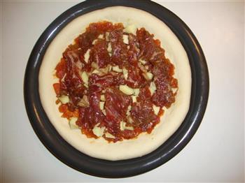 黑胡椒牛肉披萨的做法步骤22