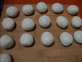 豆浆紫薯豆沙麻团的做法步骤4