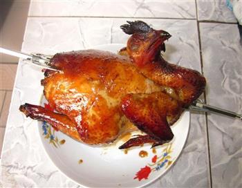 香芧烤全鸡的做法步骤10