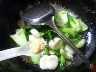 荸荠炒青菜的做法步骤8