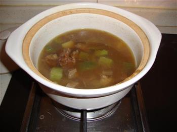 绿萝卜牛肉汤的做法步骤4