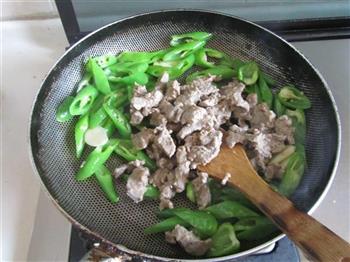 杭椒小炒牛肉的做法步骤10