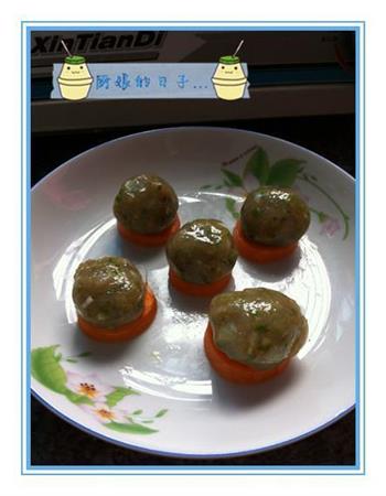 清蒸虾丸的做法步骤4