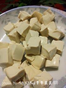 嫩滑翡翠豆腐羹的做法步骤1