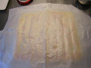 香葱肉松面包块的做法步骤13