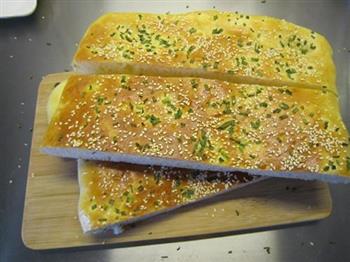 香葱肉松面包块的做法步骤14