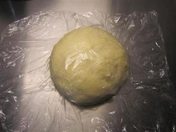 香葱肉松面包块的做法步骤8