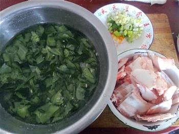 速冻黄瓜炒肉的做法步骤1
