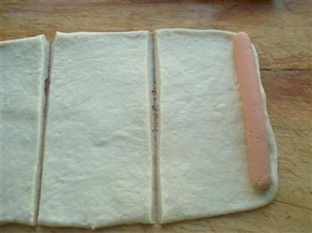 葱香火腿面包的做法步骤7
