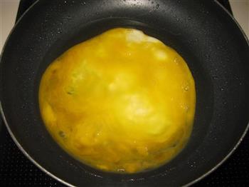 香肠鸡蛋炒饼的做法步骤4