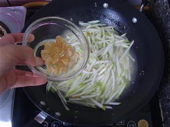 节瓜瑶柱虾米粉丝煲的做法图解11