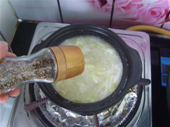 节瓜瑶柱虾米粉丝煲的做法步骤15