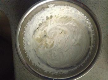 粘米戚风蛋糕卷的做法步骤4