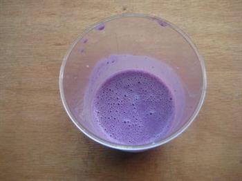 奶香紫薯馒头的做法图解1