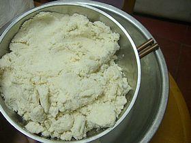 米酒中种豆渣馒头的做法步骤2