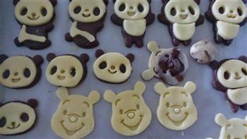 小熊猫饼干的做法步骤6