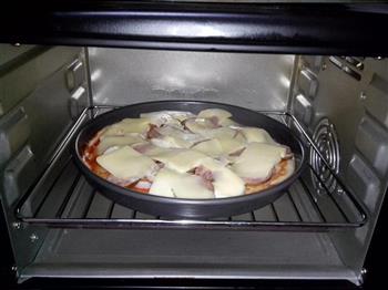 烟熏火腿披萨的做法步骤8