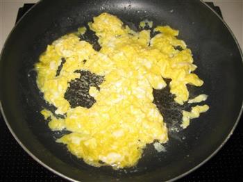 黄瓜鸡蛋炒饭的做法图解5