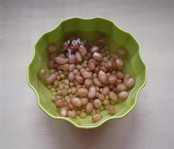 花生枸杞红枣豆浆的做法图解2