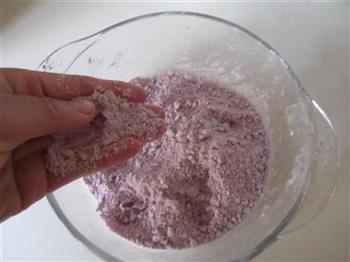 紫薯椰蓉酥的做法图解3