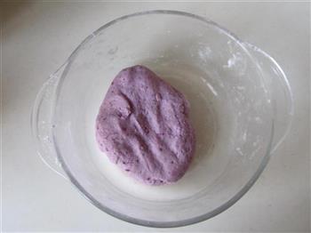 紫薯椰蓉酥的做法图解4
