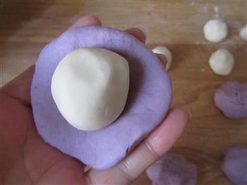 紫薯椰蓉酥的做法图解9