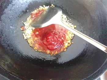 番茄酱炒黑木耳菜花的做法图解8