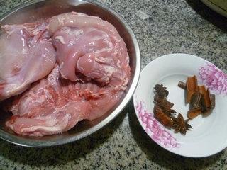 红烧兔肉的做法步骤1