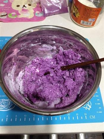 大红大紫糯米糍的做法步骤2