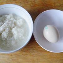 米酒蛋花汤的做法步骤1
