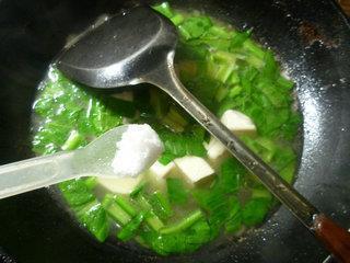 鸡汁豆腐汤的做法步骤5