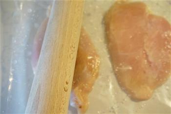 培根菠菜鸡肉卷的做法图解3