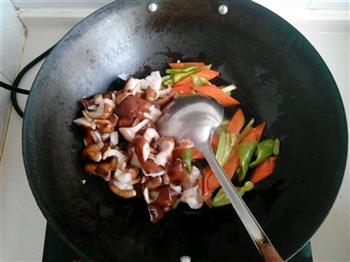 素炒香菇的做法步骤5