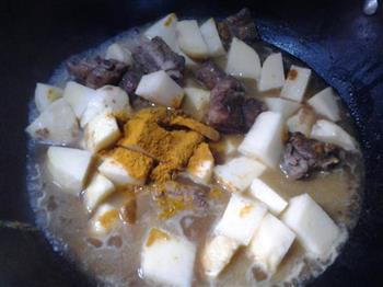 咖喱土豆排骨盖浇饭的做法步骤3