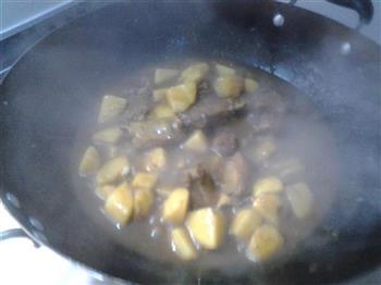 咖喱土豆排骨盖浇饭的做法图解4