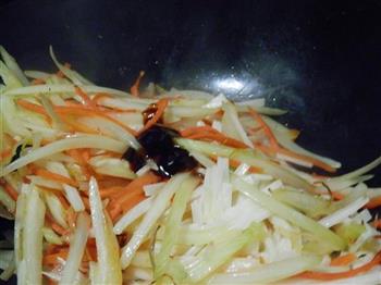 素炒杏鲍菇丝的做法步骤9
