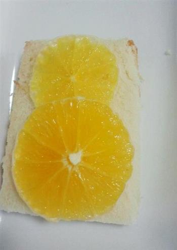 橙香三明治的做法图解5