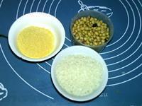 大米小米豆浆的做法图解1