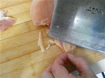 鸡肉丸子小白菜汤的做法图解1