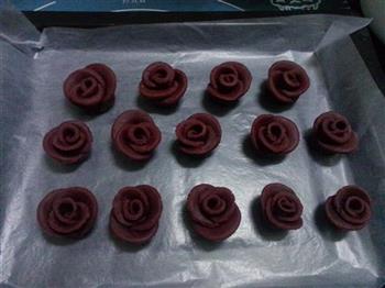 玫瑰花饼干的做法步骤14