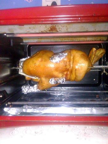 脆皮烤鸭的做法步骤4