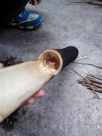 竹筒饭的做法步骤7