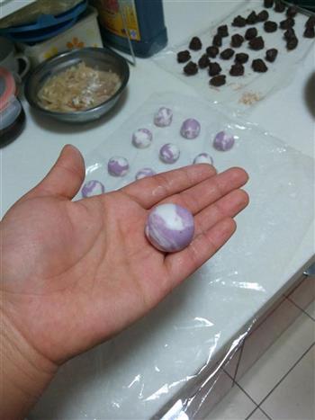 紫薯巧克力汤圆的做法图解19