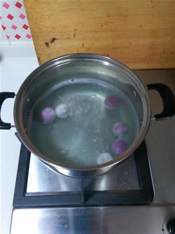 紫薯巧克力汤圆的做法步骤21